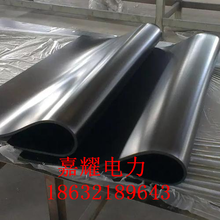 厂家直供5mm10kv黑色绝缘胶垫多钱一米图片