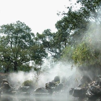 雾化景观造雾设备创造天然氧吧