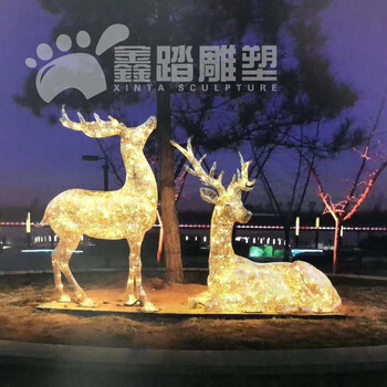各種形態(tài)不銹鋼鹿雕塑生產(chǎn)廠家