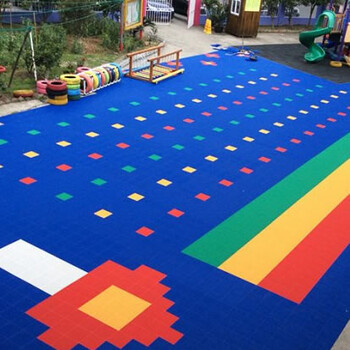 幼儿园操场悬浮地板更新-广东悬浮地板-运动地面施工-