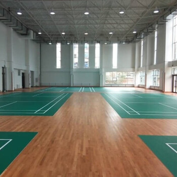 深圳PVC地板铺设-PVC地胶施工-室内运动场地建设工程-
