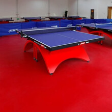 乒乓球館建設工程-深圳室內PVC地板鋪設-防滑運動地板施工