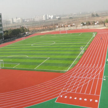 新国标塑胶跑道-深圳运动跑道施工-学校操场建设-