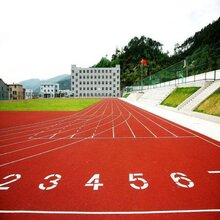 新型塑胶操场建设-足球场跑道施工-深圳塑胶跑道施工工程图片