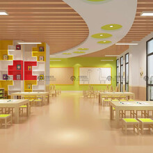 PVC地板鋪設-幼兒園教室地面施工-深圳PVC地膠鋪設工程
