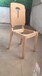 江苏实木餐椅A白坯现代简约白茬木椅子A橡胶白茬椅子