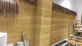 贵州遵义稻草泥墙面材料厂家耐擦洗黄土墙图片1