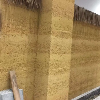 四川资阳耐擦洗黄土墙夯土墙材料批发厂家夯土墙墙面包工包料