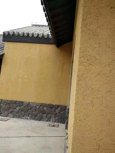 浙江温州防黄泥自裂纹墙面材料民俗艺术夯土墙设计