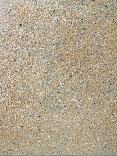 湖北鄂州彩砂地面材料施工聚合物砾石地坪洗砂艺术地坪
