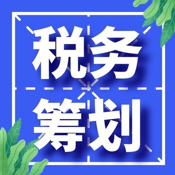 广东税务筹划公司