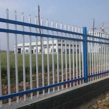 佛山-工厂栏杆围栏,工厂锌钢护栏,工厂围墙护栏,铁艺工厂护栏