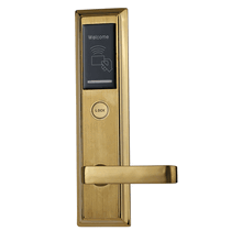 304不锈钢电子锁铁门刷卡锁感应锁酒店智能磁卡锁