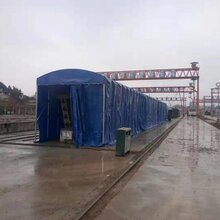 云南大理户外帆布推拉棚现货供应图片