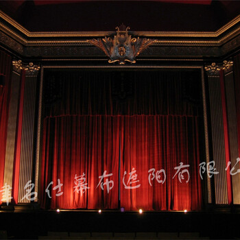 北京劇院幕布阻燃舞臺(tái)幕布LED星空幕布背景旗幟徽標(biāo)
