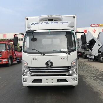 陕汽德龙K3000国六潍柴160马力冷藏车