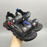 浙江溫州品牌童鞋批發庫存尾貨處理上線不開膠童涼鞋圖片4
