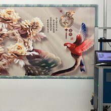 室内3d自动墙体喷绘设备墙面高清绘画机户外壁纸喷绘机器