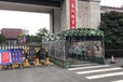 大型移动推拉蓬活动车棚仓库伸缩雨棚院子排挡折叠帐篷收缩遮阳蓬