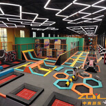 网红超大蹦床公园组合蹦床设施大型淘气堡儿童乐园室内游乐场设备图片3