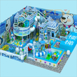 大小型淘氣堡兒童樂園親子餐廳冰雪城堡系列性能可靠圖片