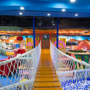 中青儿童室内儿童亲子乐园大型游乐设备百万球池滑梯蹦床