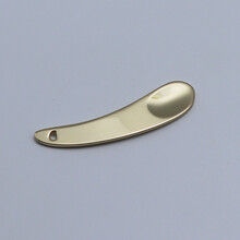 厂家定制月牙勺眼膜挑棒眼霜挖勺锌合金材质
