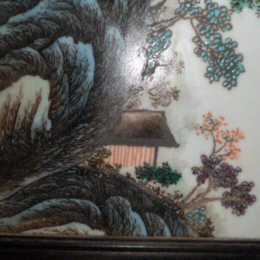 汪野亭瓷板畫(huà)拍賣(mài)價(jià)格有多大變動(dòng)