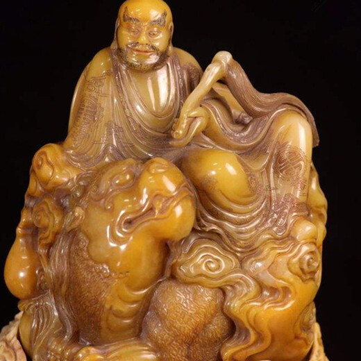 拍賣田黃長眉羅漢價(jià)格行情