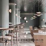 广州水天孚时尚金属墙面装饰材料镜面不锈钢水波纹图片4