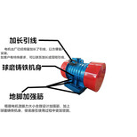 球墨铸铁震动电机加厚底座防护罩白城市小型震动马达电机咨询图片1