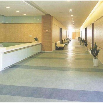 提供适用医院疗养院PVC塑胶地板复合地板运动地板销售施工