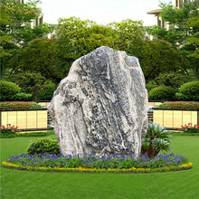 TZ32#园林风水石景观石小型泰山石刻字石点缀石