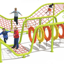 户外爬网体能拓展训练游乐设备儿童大型攀爬滑梯多功能游乐设施