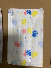 现货批发一次性婴儿口罩卡通学生儿童口罩三层防护口罩图片
