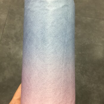 福建供應(yīng)水刺漸變印花無紡布定位漸變水刺印花一次性口罩印花