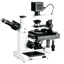 天穹光学三目生物显微镜培养皿细菌检测倒置生物显微镜