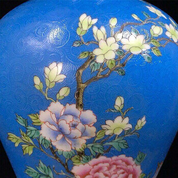 五彩花將軍罐拍賣價(jià)格排行