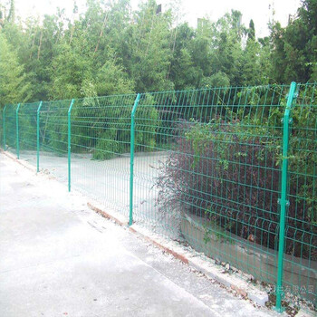 现货双边丝护栏网厂-双边丝折弯护栏网-圈地养殖双边丝护栏网