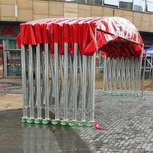 随州大型推拉雨棚消毒通道活动物流推拉雨棚