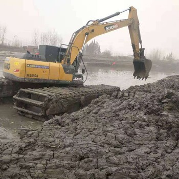 温州大型水路挖掘机租赁包月