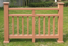 宝山塑木栏杆每平米价格,木塑栏杆图片2