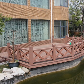 台北塑木栏杆厂家,塑木护栏