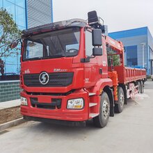 陕汽德龙前四后八石煤14吨随车吊图片