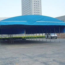 六盘水厂家定制推拉雨棚大型帐篷临时停车棚大排档雨篷