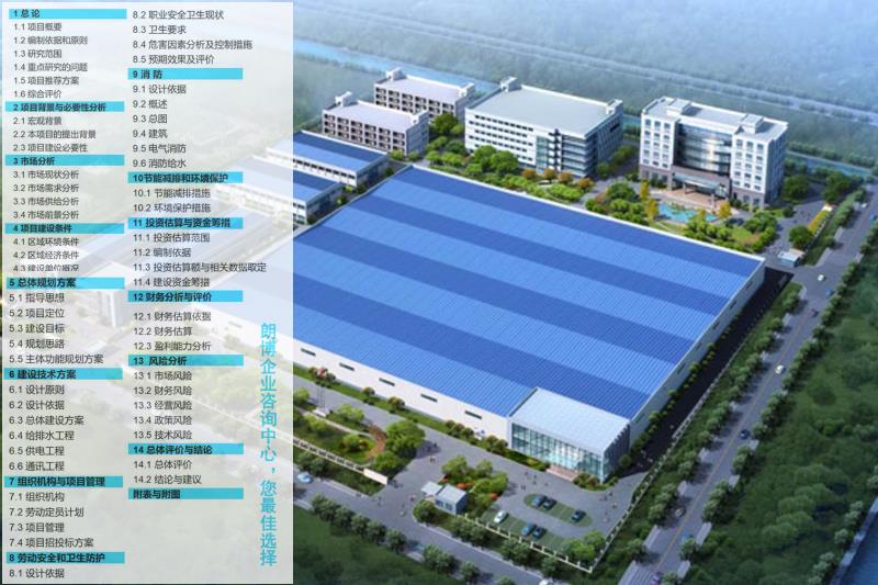 芜湖市本地加急做立项建厂可研报告案例丰富高