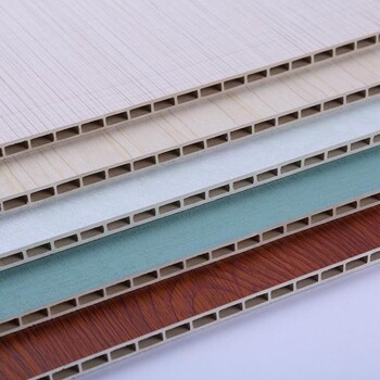 供应450宽竹木纤维集成墙板价格工装家装装饰面板批发代理2020价格