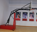 篮球架选德州盛邦厂家直销价格实惠地埋式伸缩式等多种样式图片