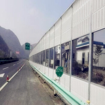供應(yīng)陜西廠家生產(chǎn)公路鐵路聲屏障隔音墻橋梁聲屏障