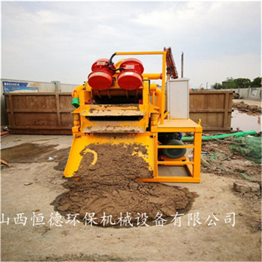 河南新乡循环钻进工艺泥浆处理装置